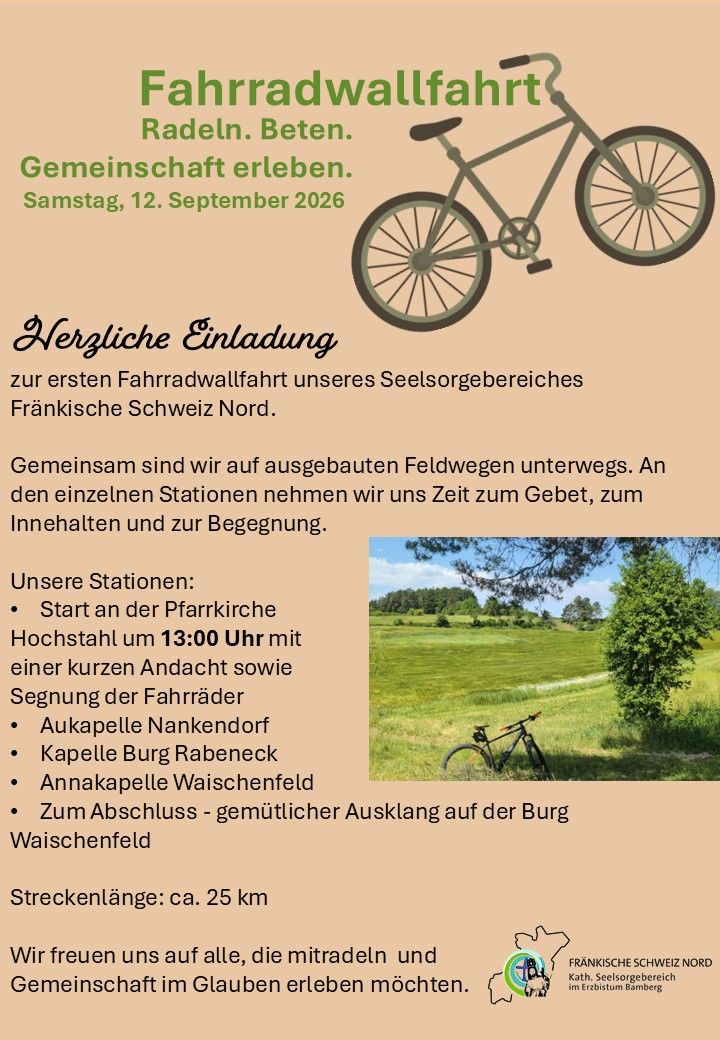 Fahrradwallfahrt
