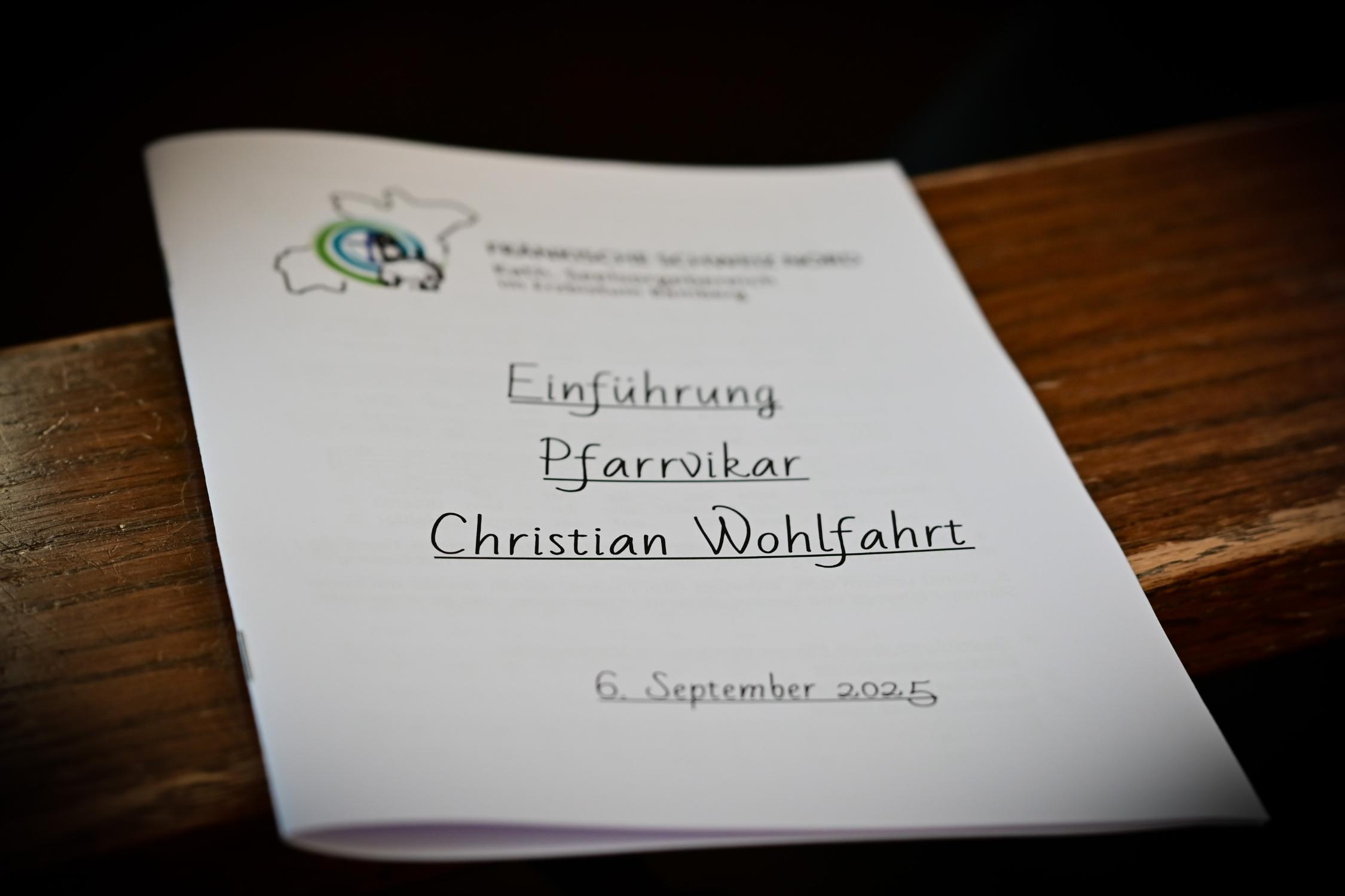 Einführungsgottesdienst Pfarrvikar