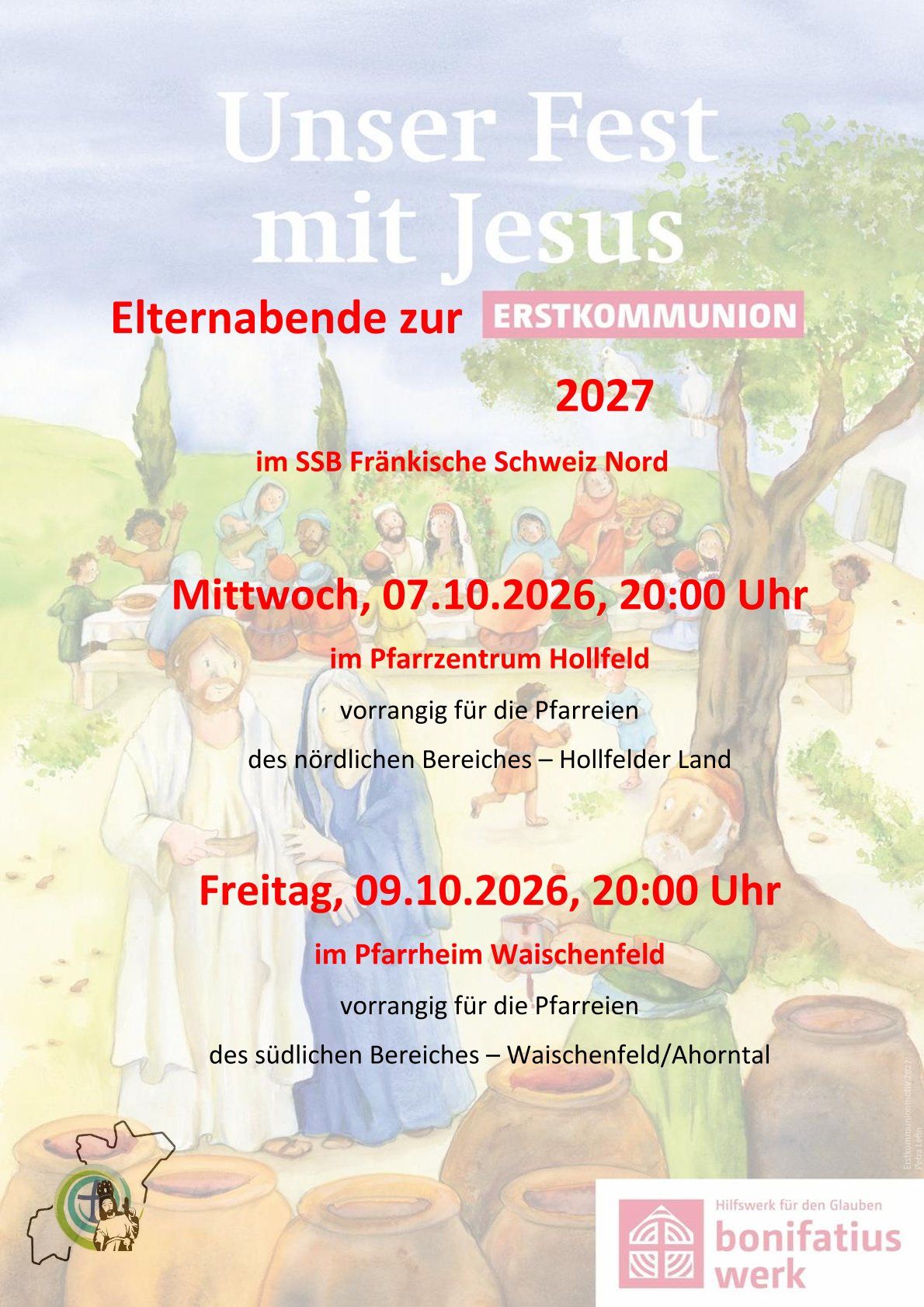 Elternabend Erstkommunion 2027