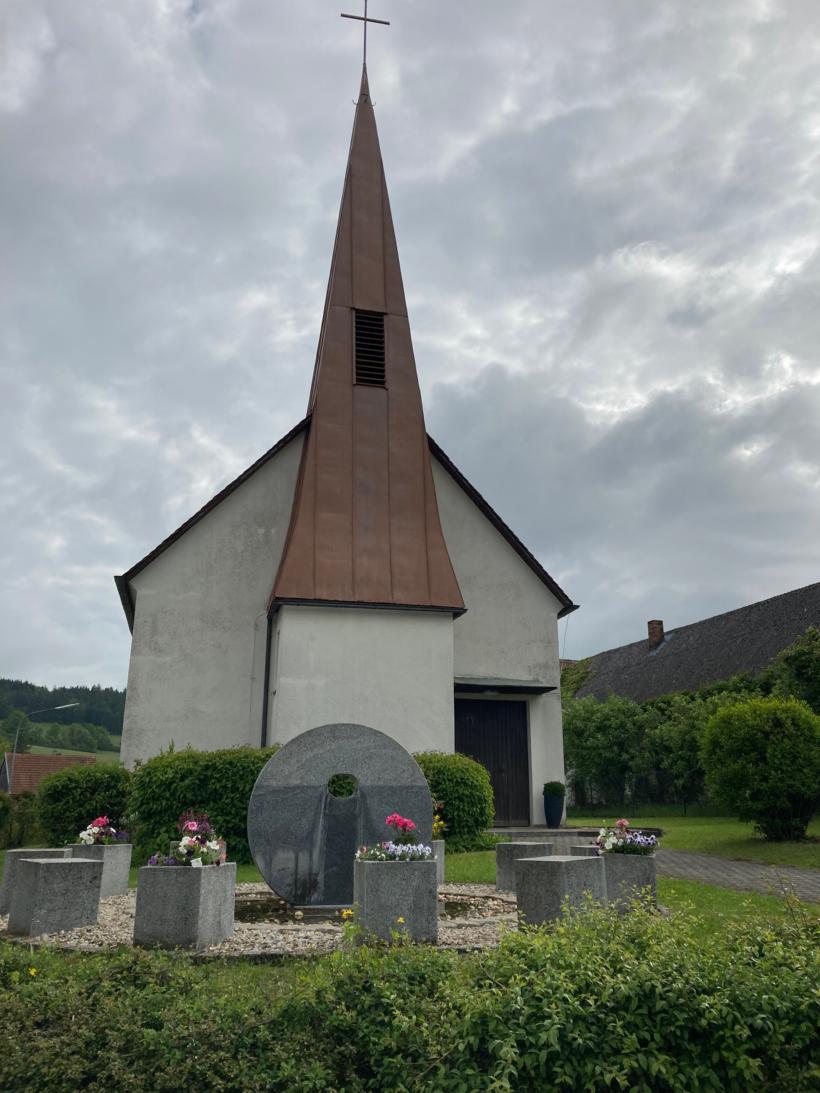 Außenansicht der Kapelle Körzendorf